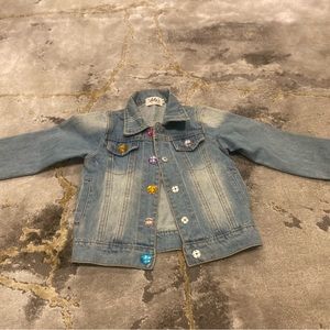 Rainbow Jean Jacket.